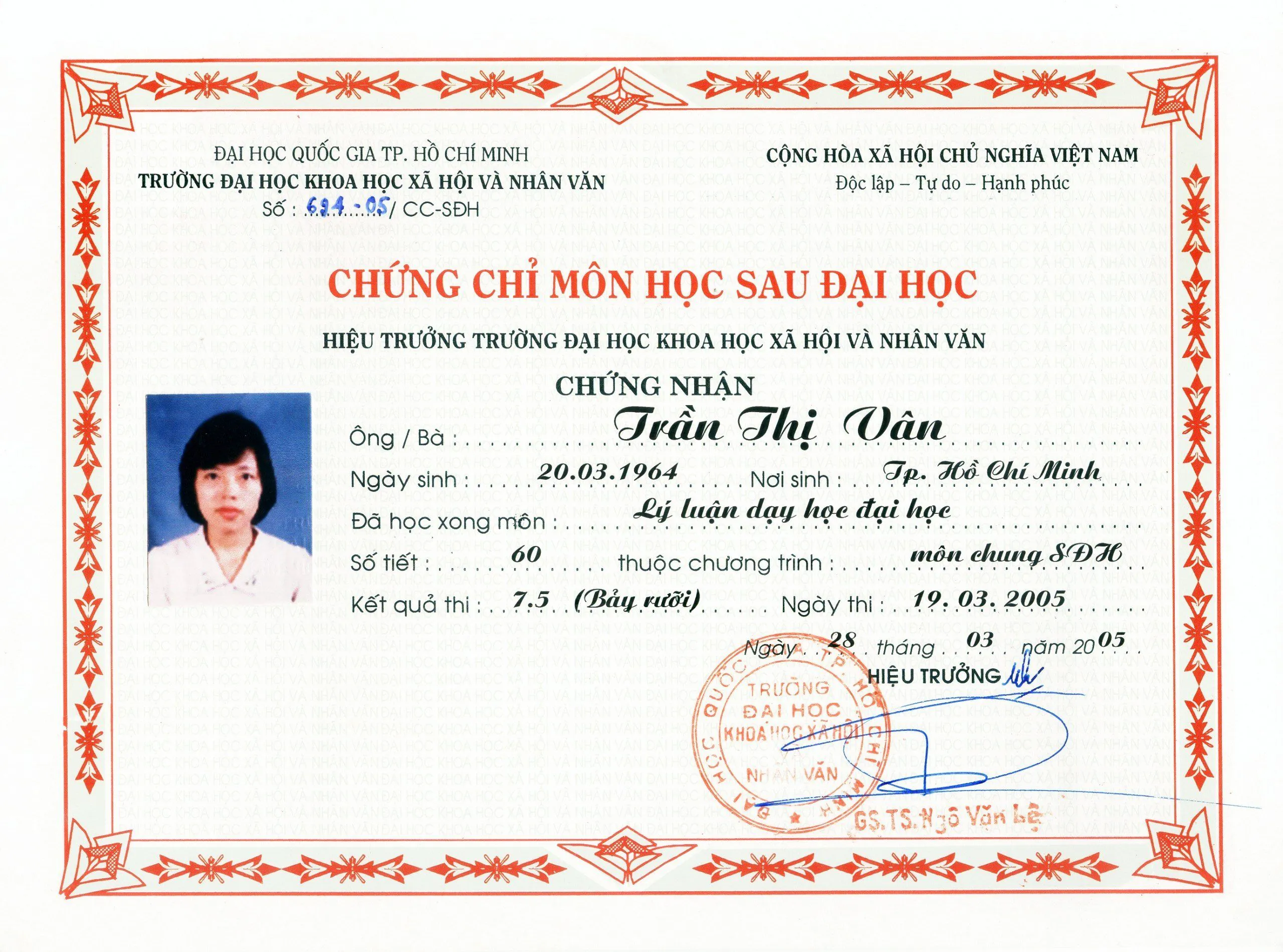 2005 Ttvan Ccdaydh 2005