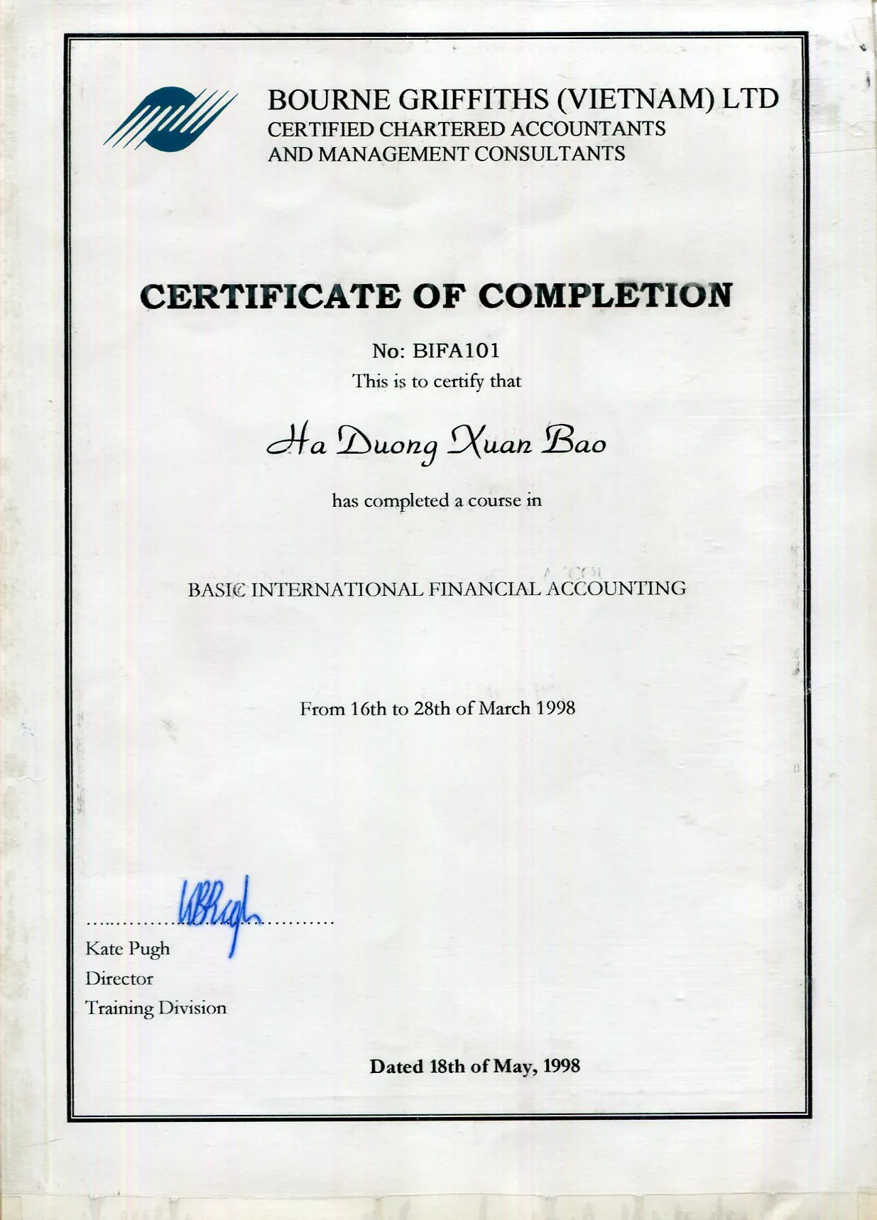 Scan Bao 1998 Accouting